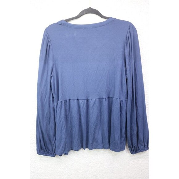 Wonderly Long Puff Sleeve Tunic Top-Size Large-New with Tags - Picture 7 of 8